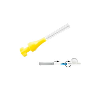 Periuță interdentară paro isola F XX SOFT galben Ø2.5mm Periuță interdentară paro isola F XX SOFT galben Ø2.5mm