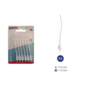 Rezerve periuță interdentară paro slider XS