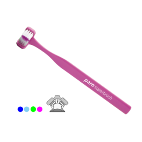 Periuță dinți paro superbrush 3 în 1